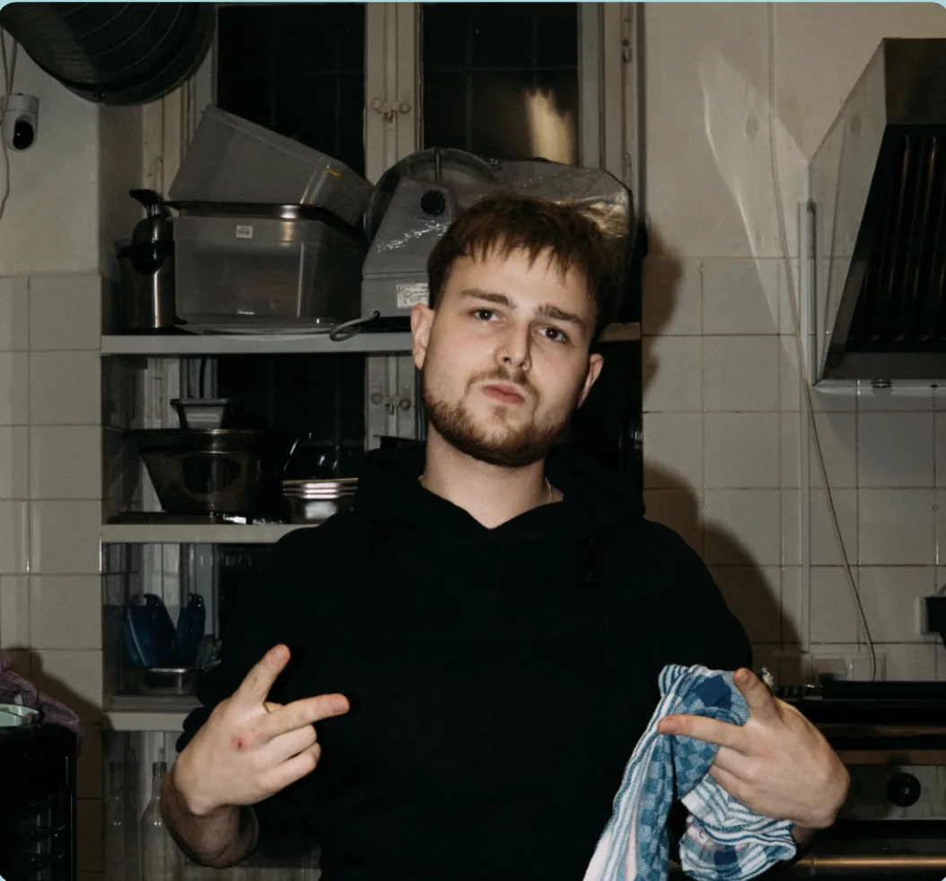 Vincent Sobanski, Chef Koch der Adieu Bar Berlin